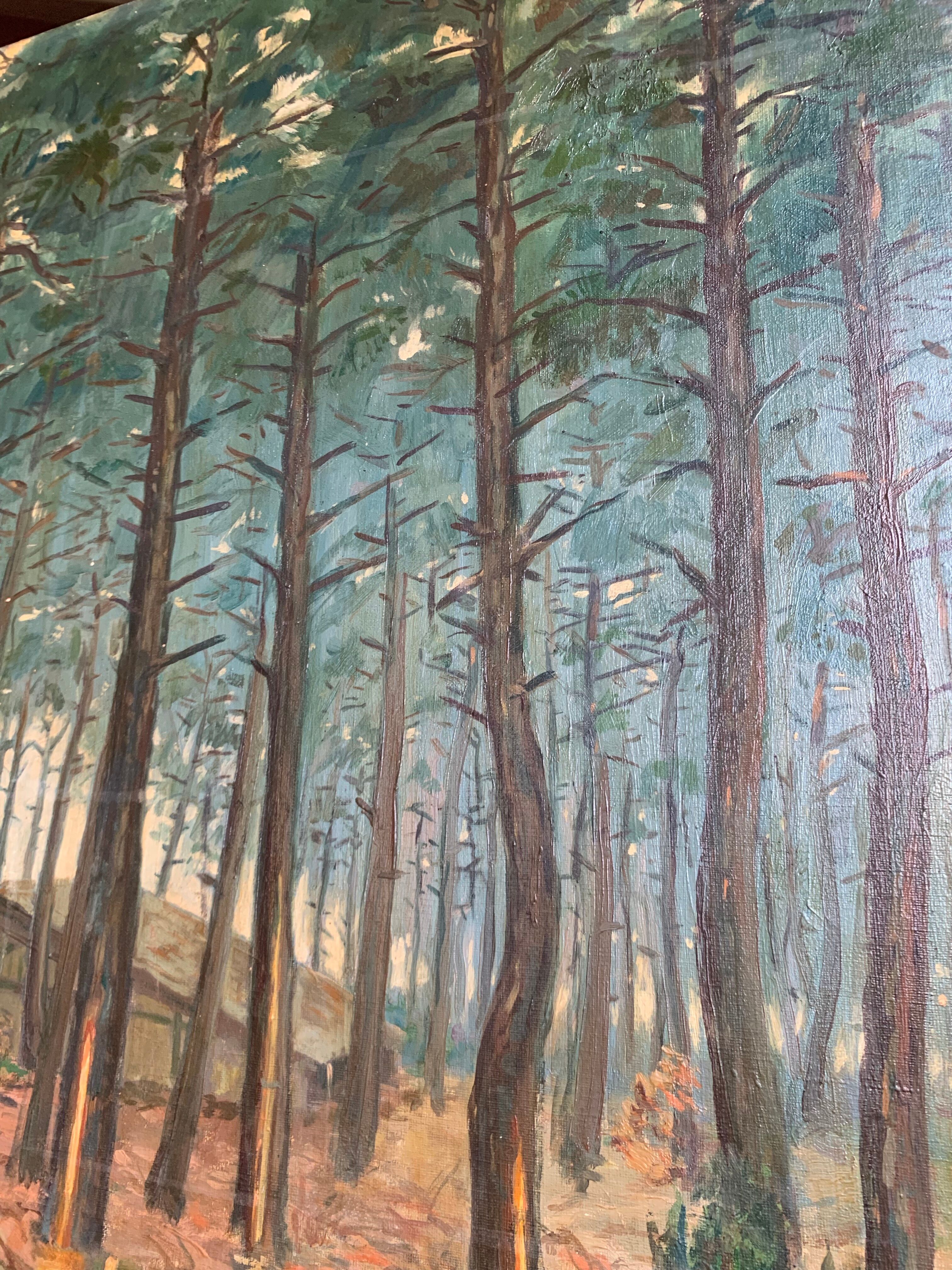 The moors, gde oil on canvas yolande dupertout 1919-1988