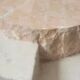 Brutalist round coffee table in Mactan stone by Magnussen PONTE
