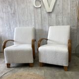 Pair of vintage armchairs