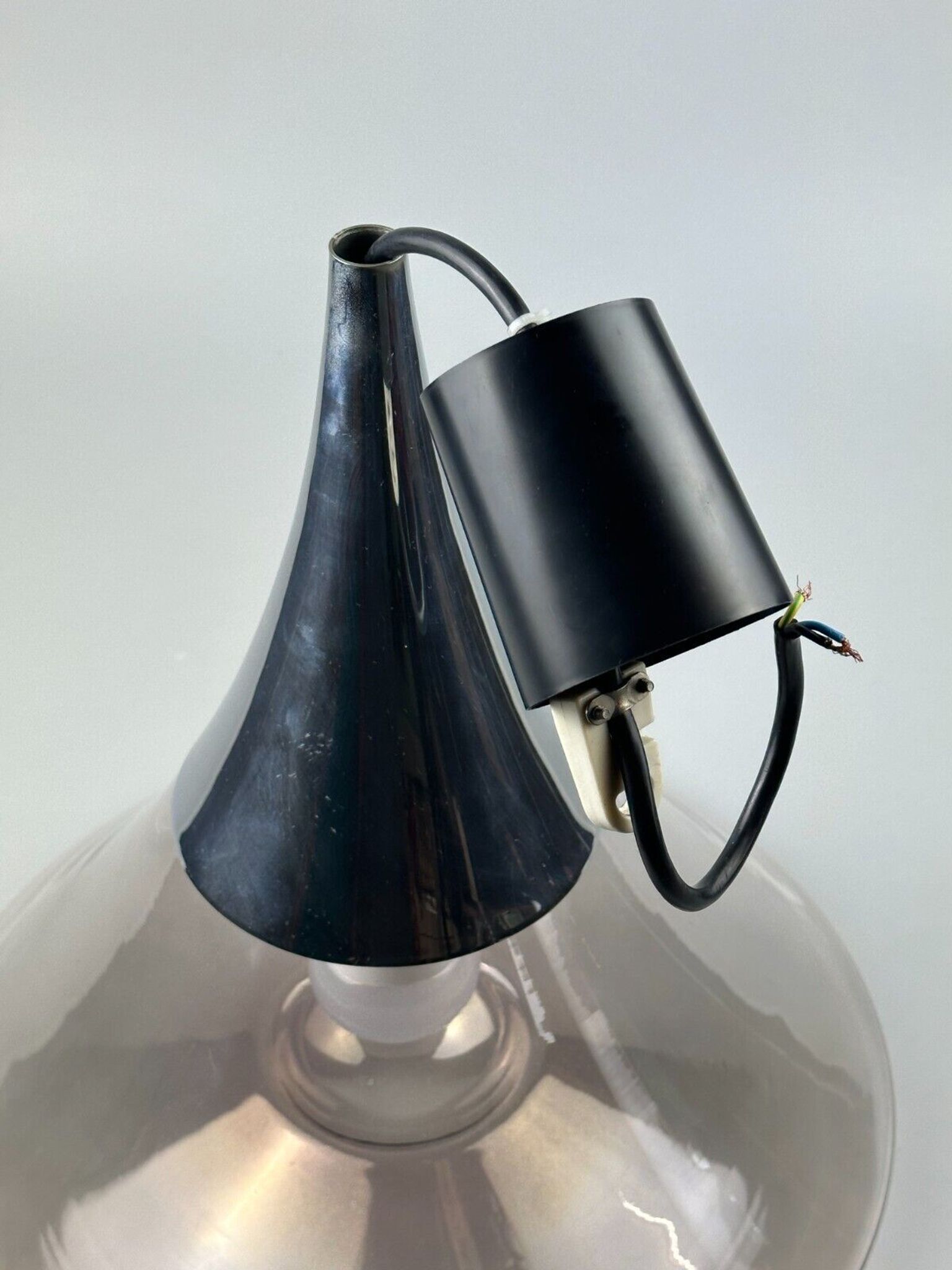 60s 70s lamp light ceiling lamp Limburg Germany glass space age design