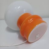Small 70's opaline lamp