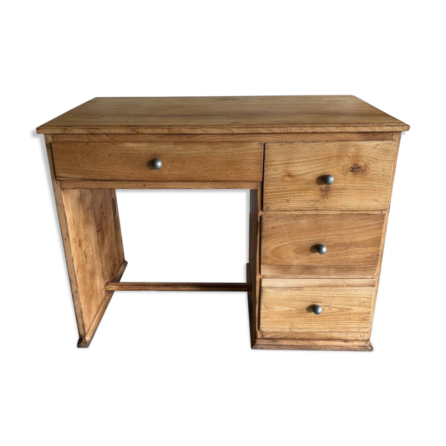Bureau bois massif 1930