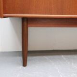 Deens wandmeubel teak mid century modern