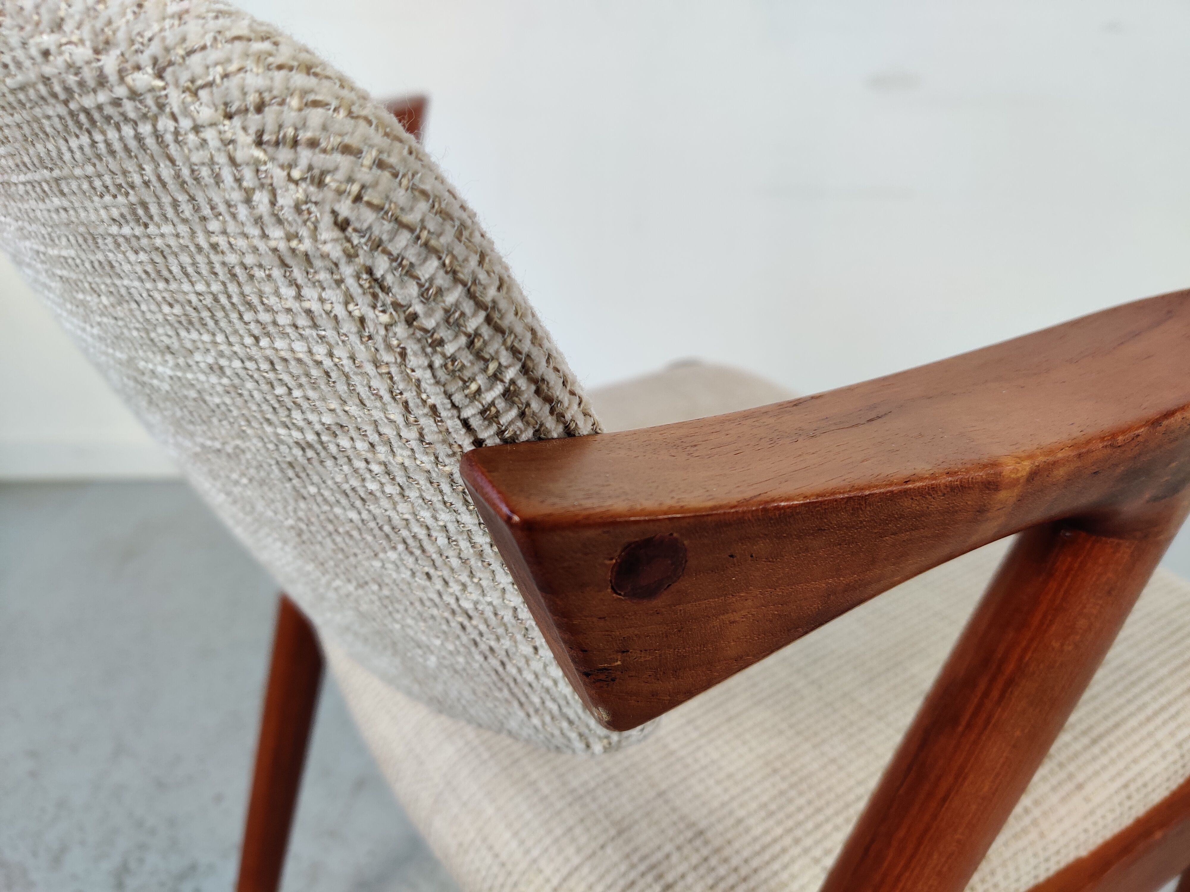 Kai Kristiansen model 72 teak chair, Denmark 60s