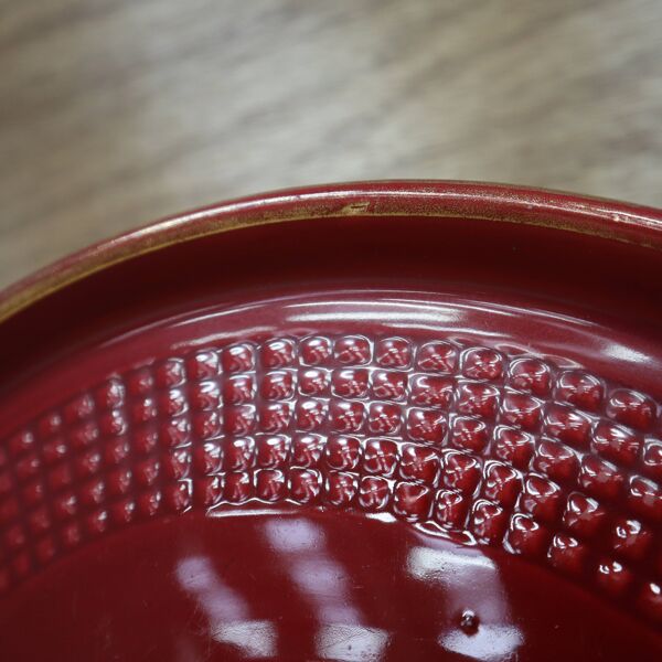 Grand plateau vintage en porcelaine Saint Clement