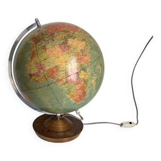 Vintage 1978 globe from Räth Leipzig, former GDR - 43 cm
