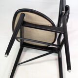 Chair, Finn Juhl, Black painted oak, House of Finn Juhl, model 108