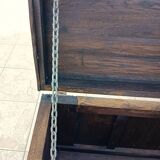 Rustic solid oak chest