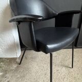 Black armchair from the 1950s