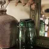Ideal Green Glass Jar 1L
