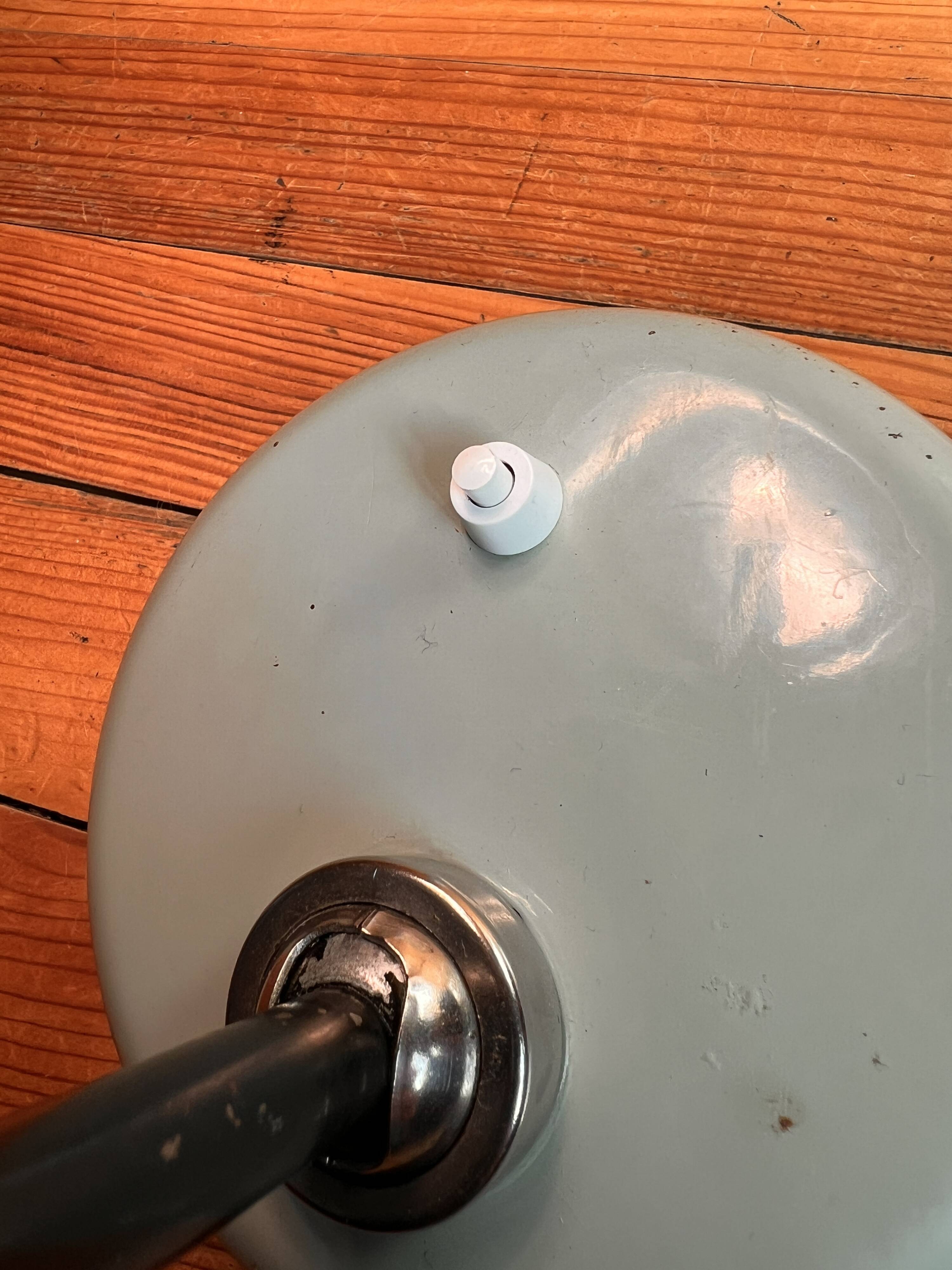 1950s desk lamp, industrial style