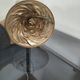 Pair of vintage floral wall lights or small pendant lights – glass deposition