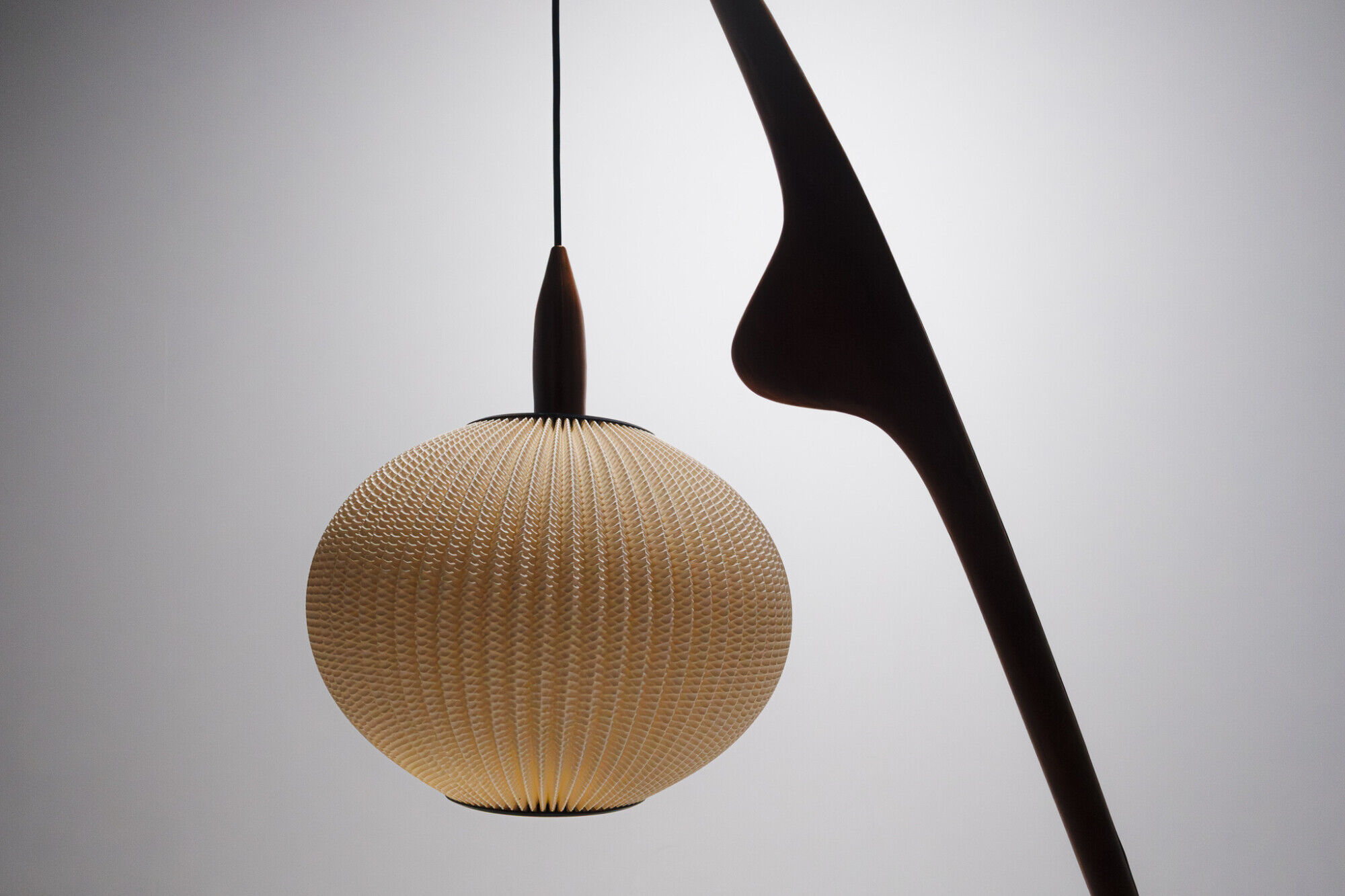 Floor lamp Praying Mantis by Rispal, France, 1950s