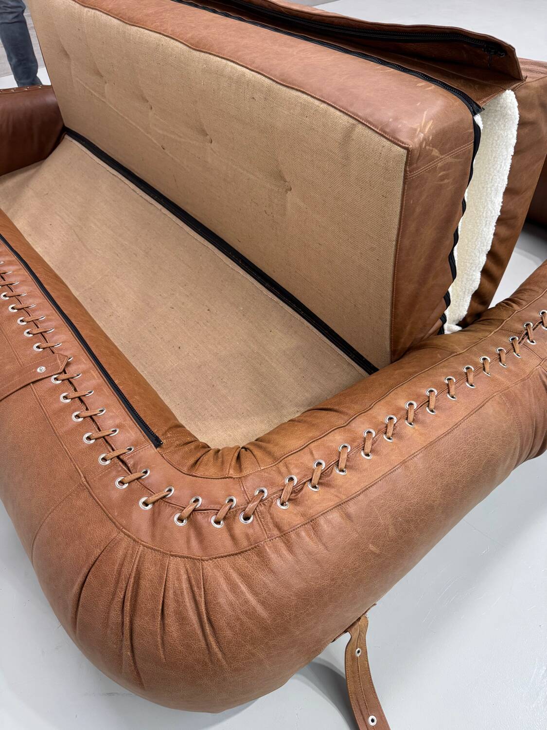 Anfibio sofa bed by Alessandro Becchi for Giovannetti, 1971.