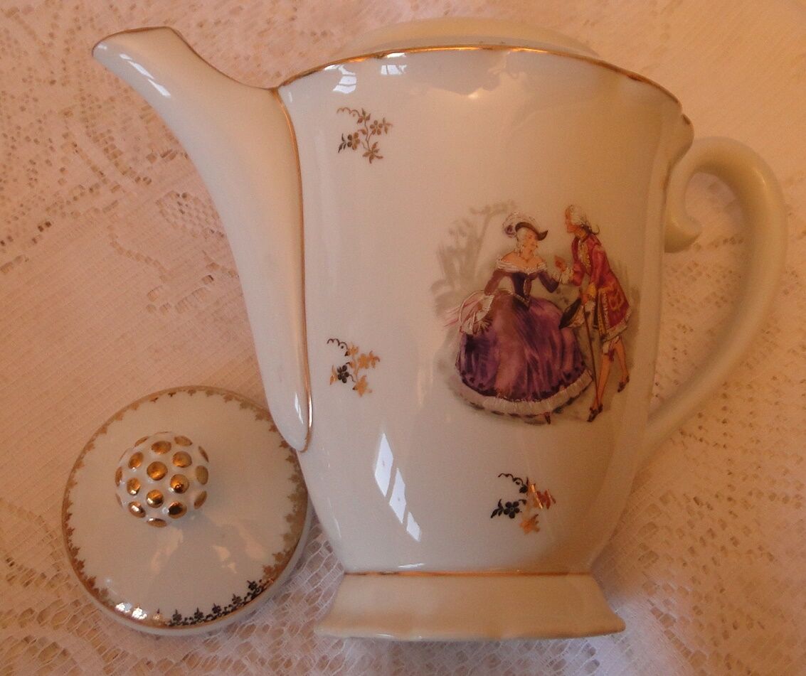 Service a cafe porcelaine fine ch r France