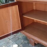 Brutalist oak sideboard year 40