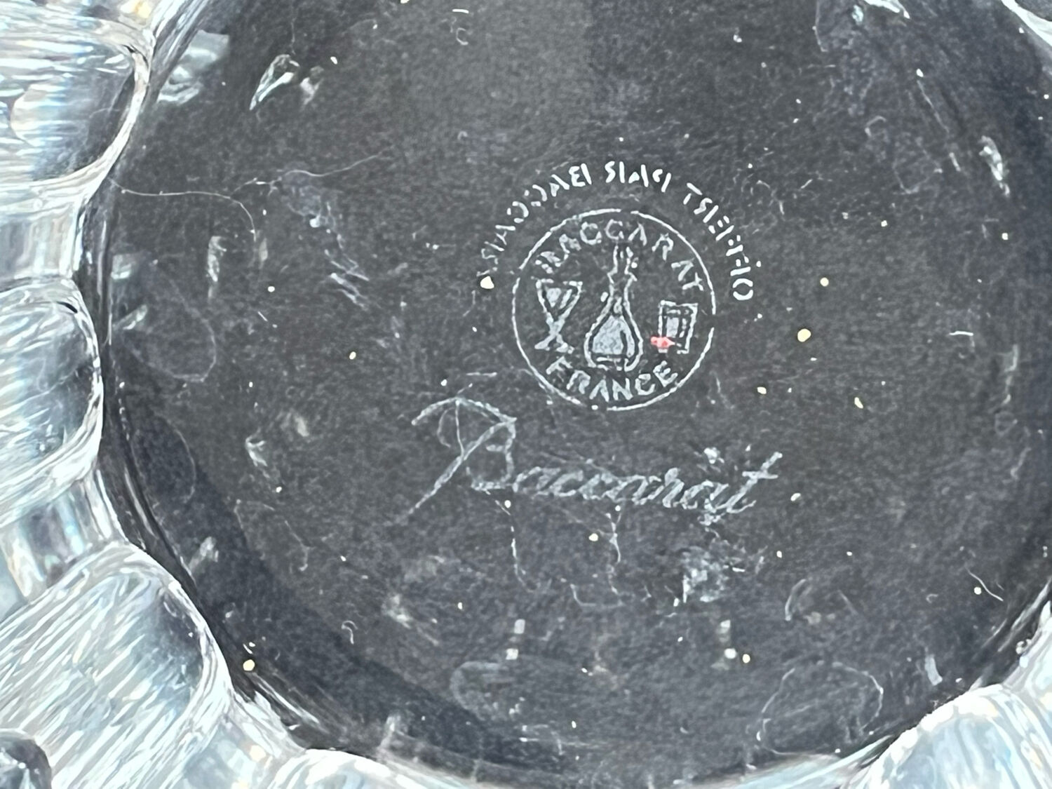 2 Baccarat whisky glasses