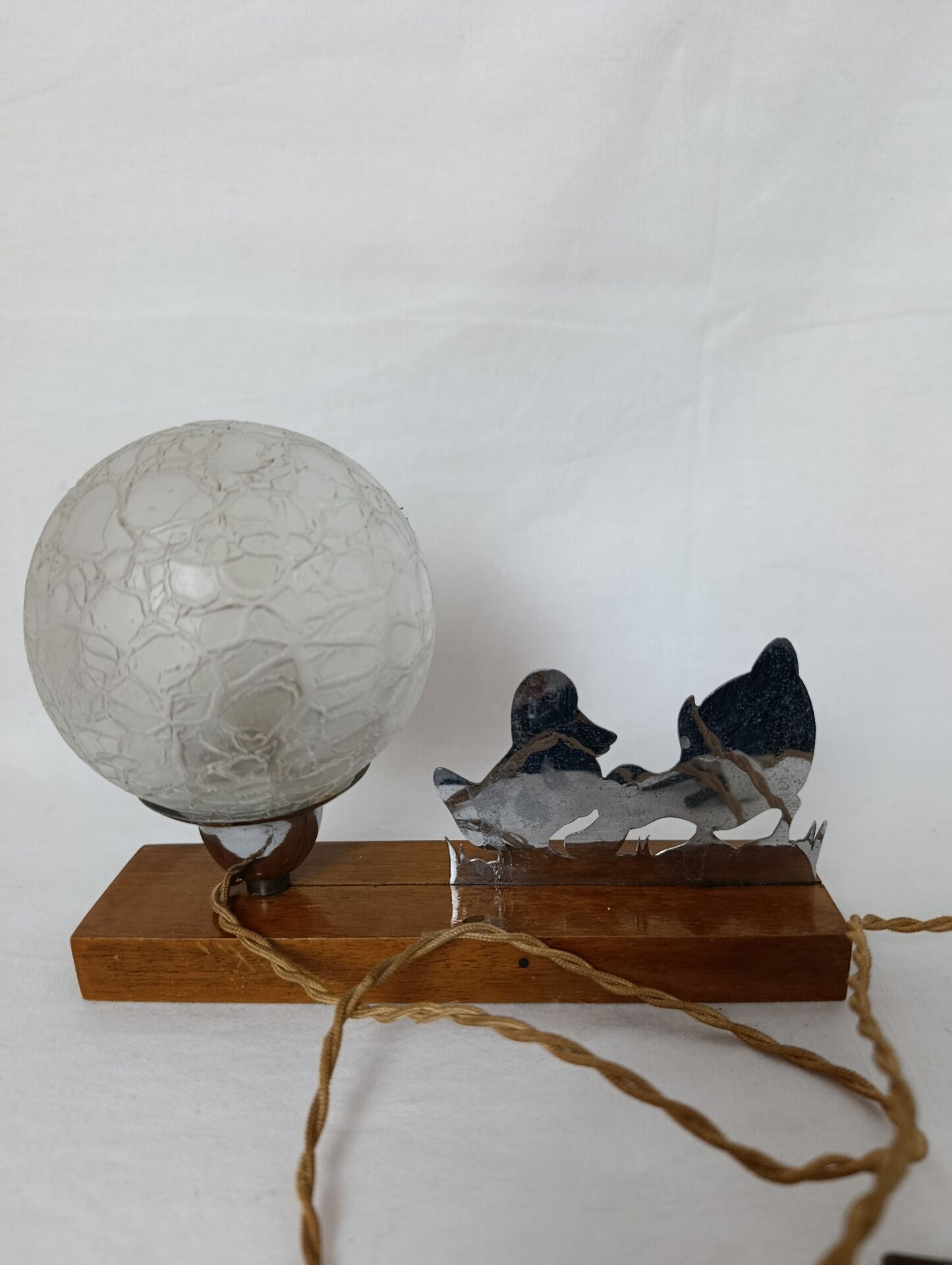 Table lamp / night light Art Deco Ducks Benjamin Rabier