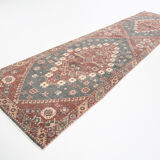 3x13 Persian Antique Runner Rug, 94x387Cm