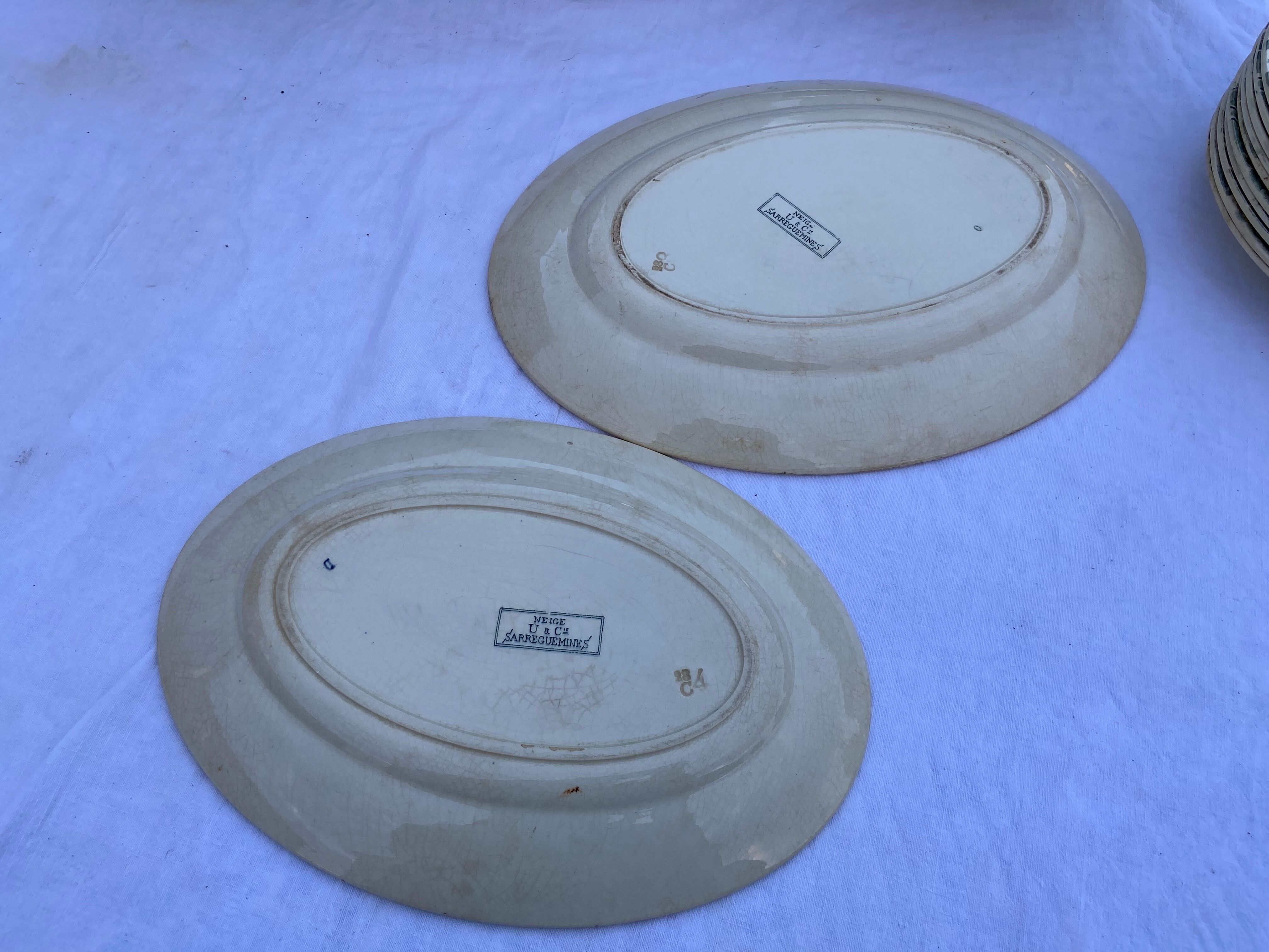 Service Sarreguemines 100 pieces