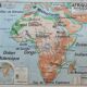 Vidal Lablache Afrique geographical No. 16 school map