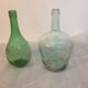 Paire de dames-jeanne 1 litre et 2 litres