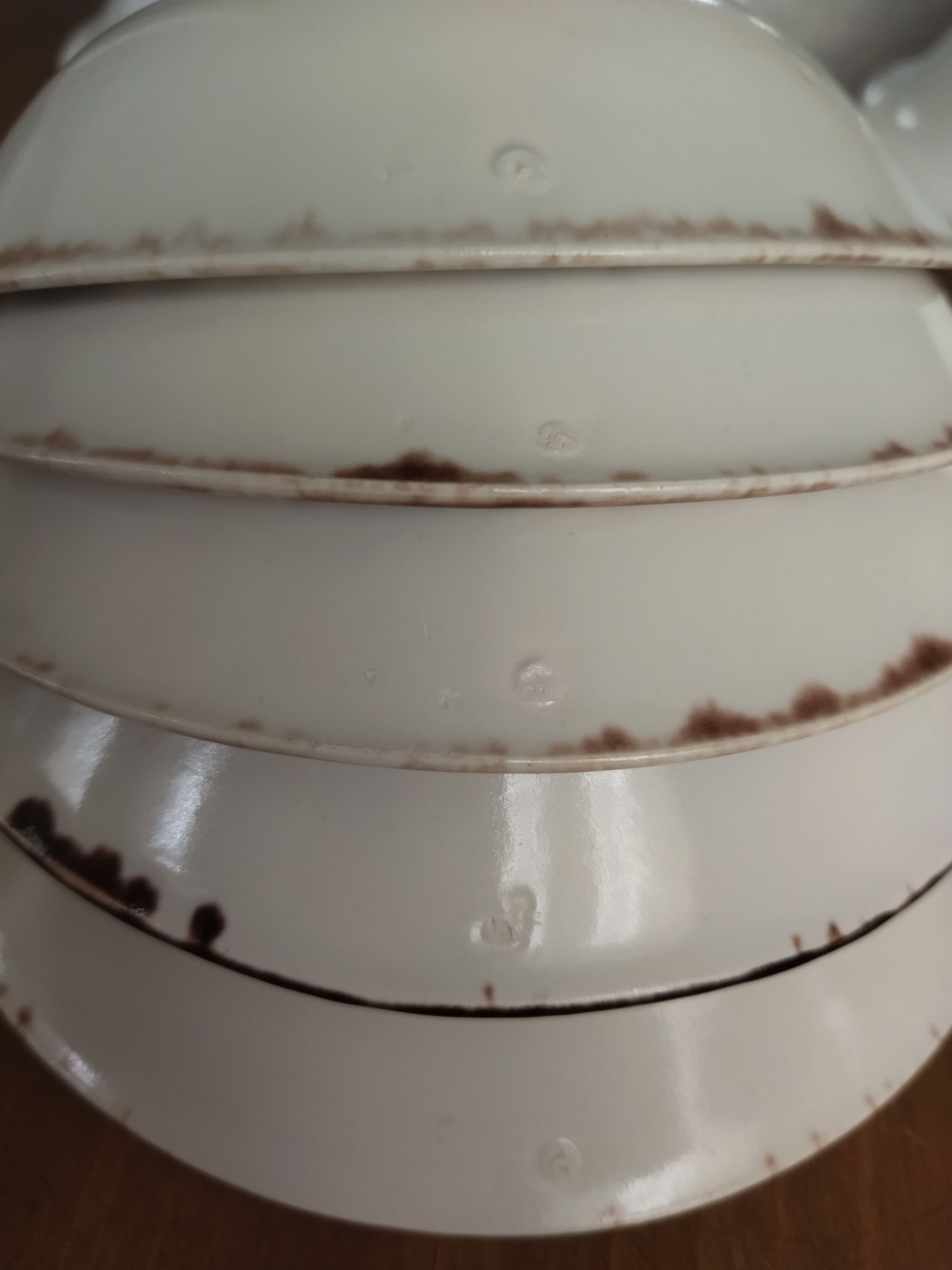 Fruit service Gien Lanzarote in vintage sandstone