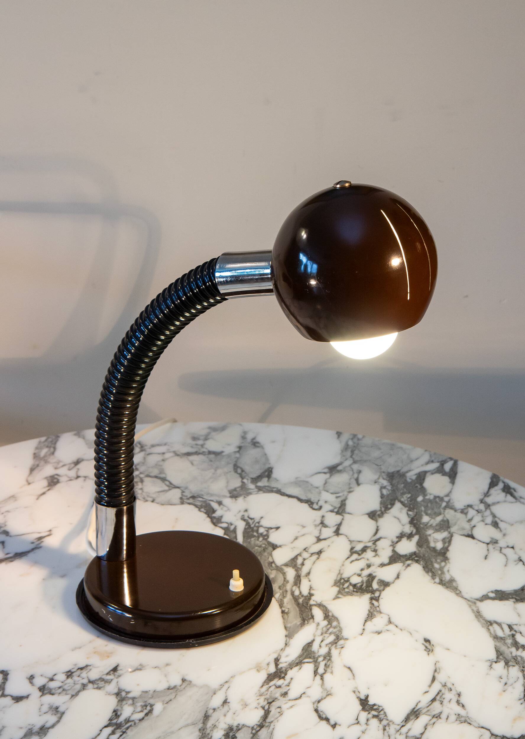 Flexible lamp eye ball space age 70