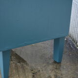 Blue vintage chest of drawers