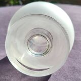 Carafe en verre mousseline 19ème