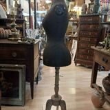 Antique sewing mannequin, wasp waist..