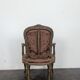 Paire de fauteuil d'époque Louis XV réchampis