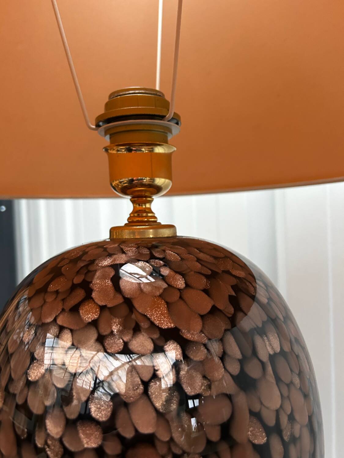 Aventurine Lamp in Murano Glass by V Nason, 1969