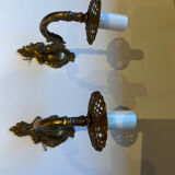 Bronze wall lamps