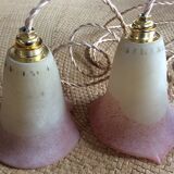 Trio of vintage suspensions