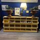Painted seed merchant's shop furniture