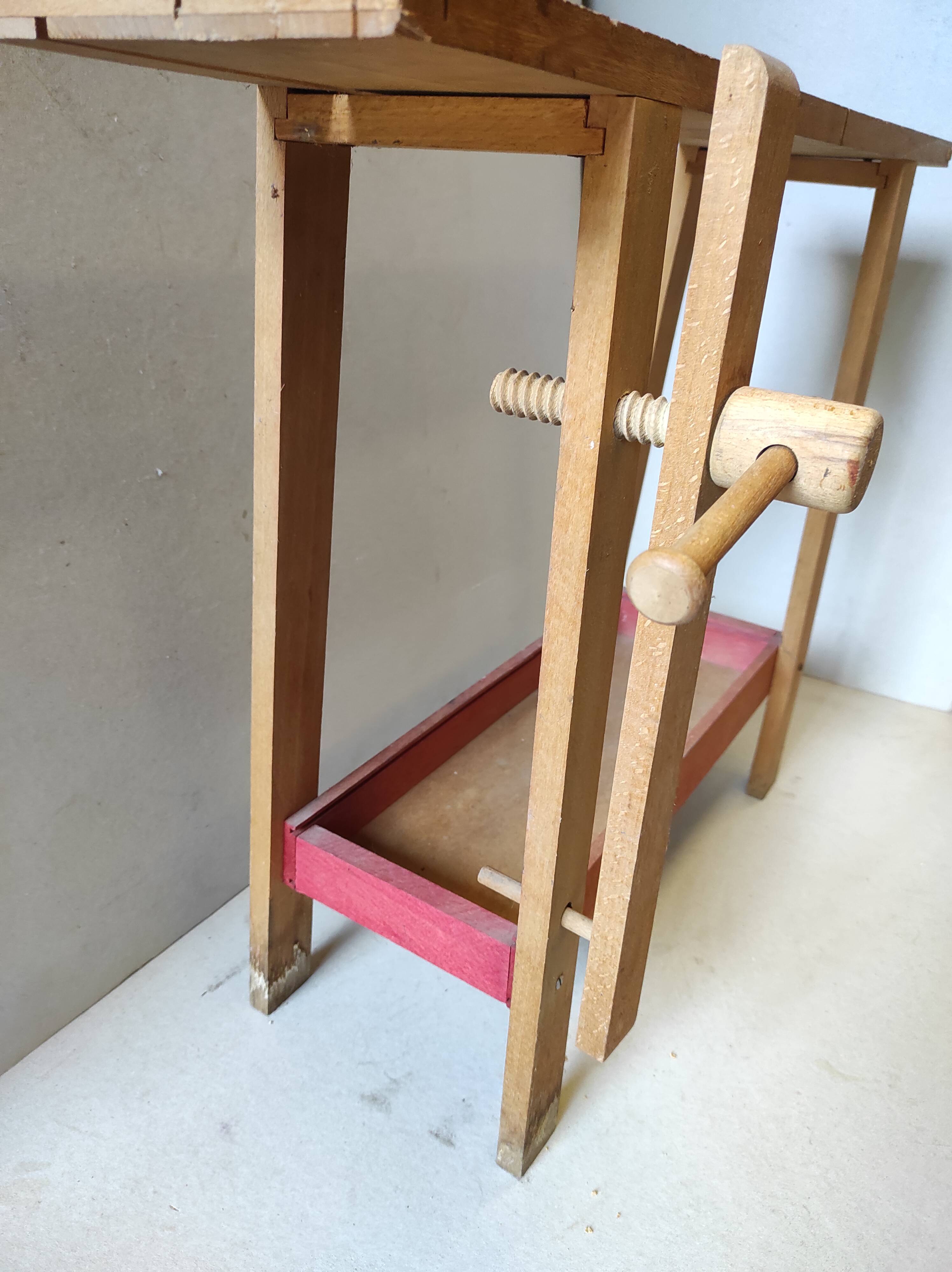 Made of vintage wooden toy for children