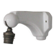 Vintage wall light, porcelain wall sconce, bracket, Art Deco.