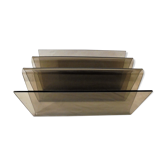 Porte revues plexi fumé
