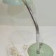 Lampe de bureau orientable en métal vert d’eau, années 50