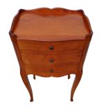 Table de chevet avec 3 tiroirs