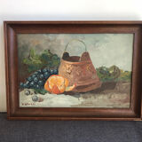 Still life with orange