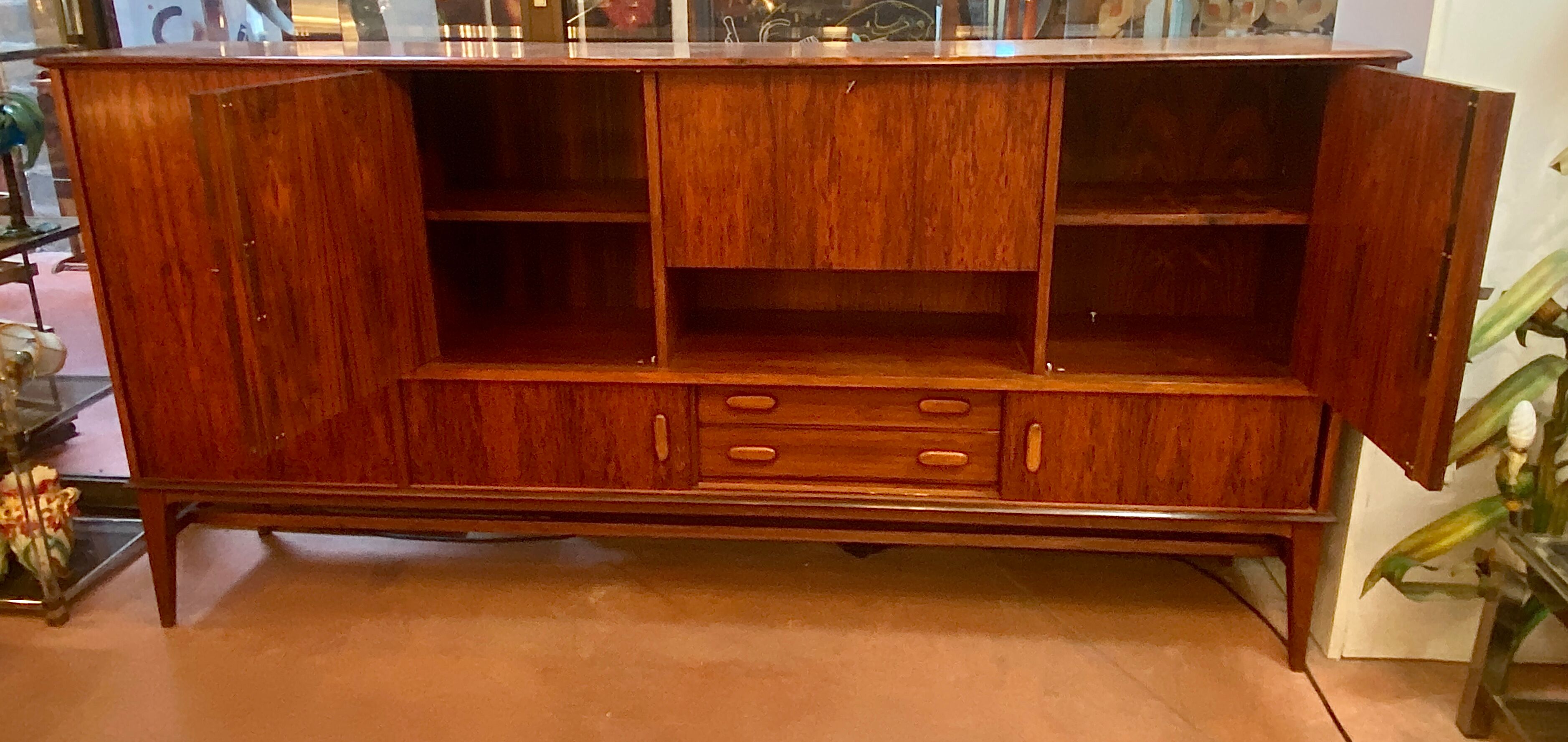 Scandinavian row high rosewood rio for arno circa 60