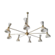 Chandelier in the style of the Italian creations of the 50s