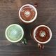 3 English Staffordshire Kiln Craft mugs
