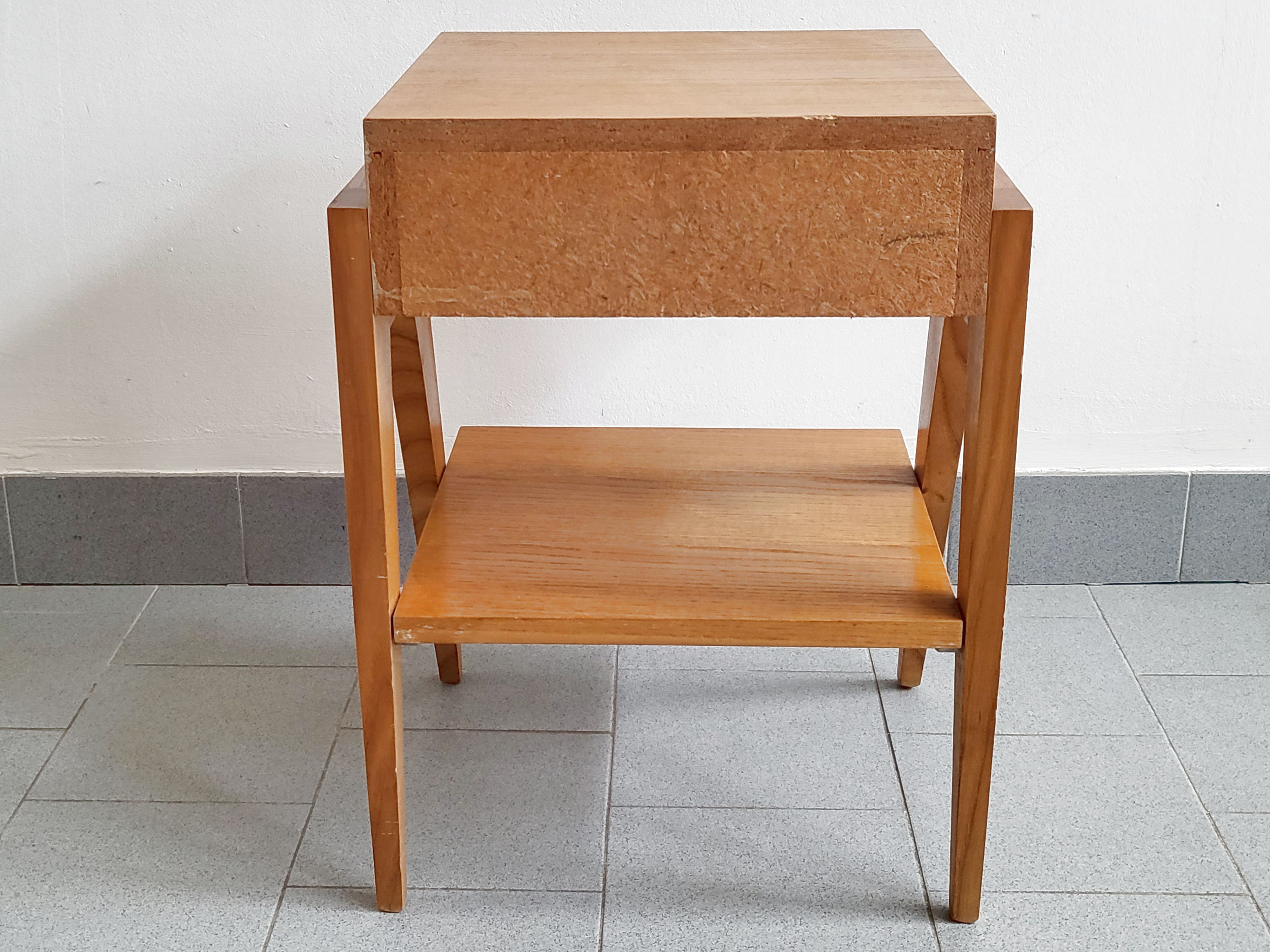 Vintage bedside table 1950