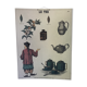 Cardboard poster "tea"