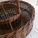 Rattan bottle and glass holder