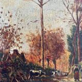 Oil on canvas, 19th century.