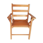 Fauteuil pliant pour enfant vintage